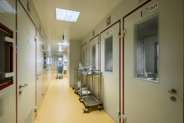SCTbio’s 420 m² GMP cleanroom facility (Grades A/B/C)